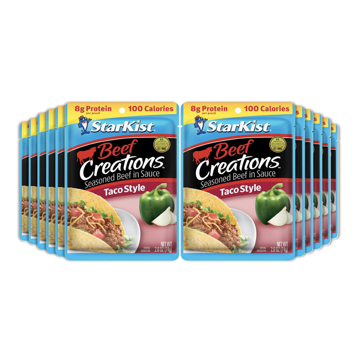 StarKist Beef Creations Taco Style pouch for quick, protein-packed meals