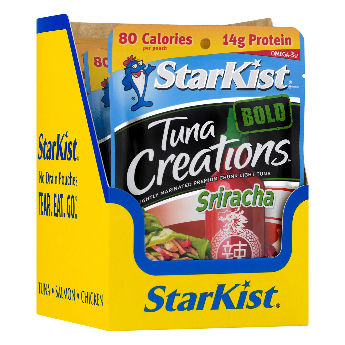 StarKist Bold Sriracha tuna 24-pack pantry staple
