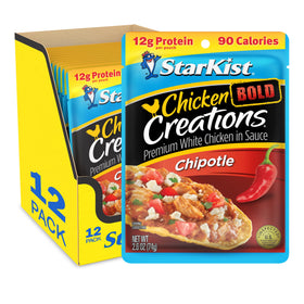 StarKist Bold Chipotle pouch front view for quick high-protein meals