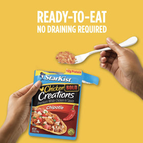 Bold Chipotle pouch in a lunchbox for on-the-go eating