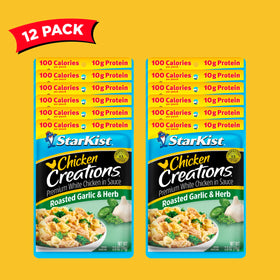 StarKist chicken Creations high-protein 10 g per pouch for a convenient boost