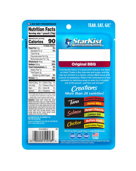 StarKist Original BBQ pouch ideal for sandwiches and wraps.