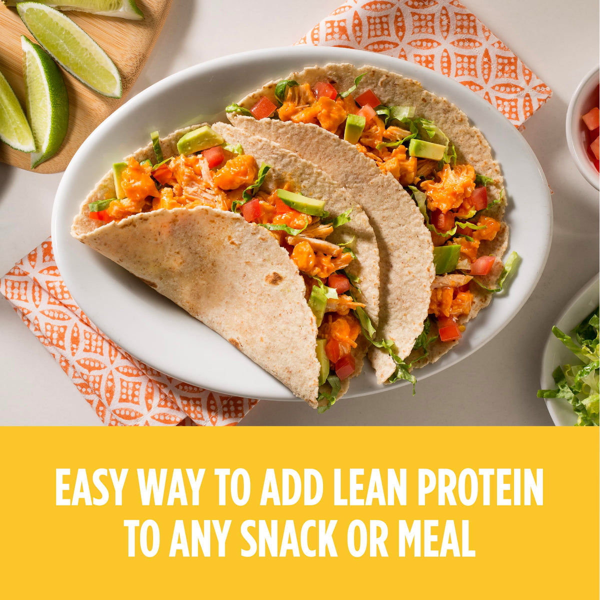 StarKist Chicken Creations pouch with wrap ideal for on-the-go protein