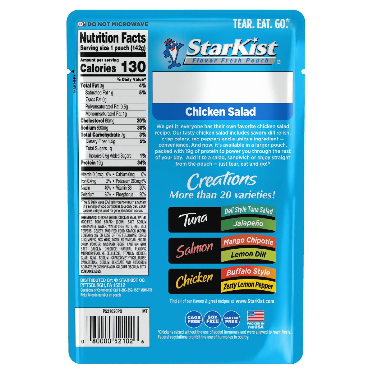 StarKist Chicken Creations red peppers image — colorful mix for vibrant high-protein meals.