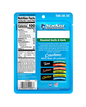 StarKist tear‑and‑eat pouch eliminates draining and prep time