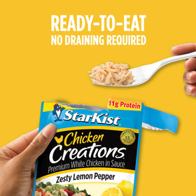 StarKist Zesty Lemon Pepper with pasta for quick, satisfying dinners.