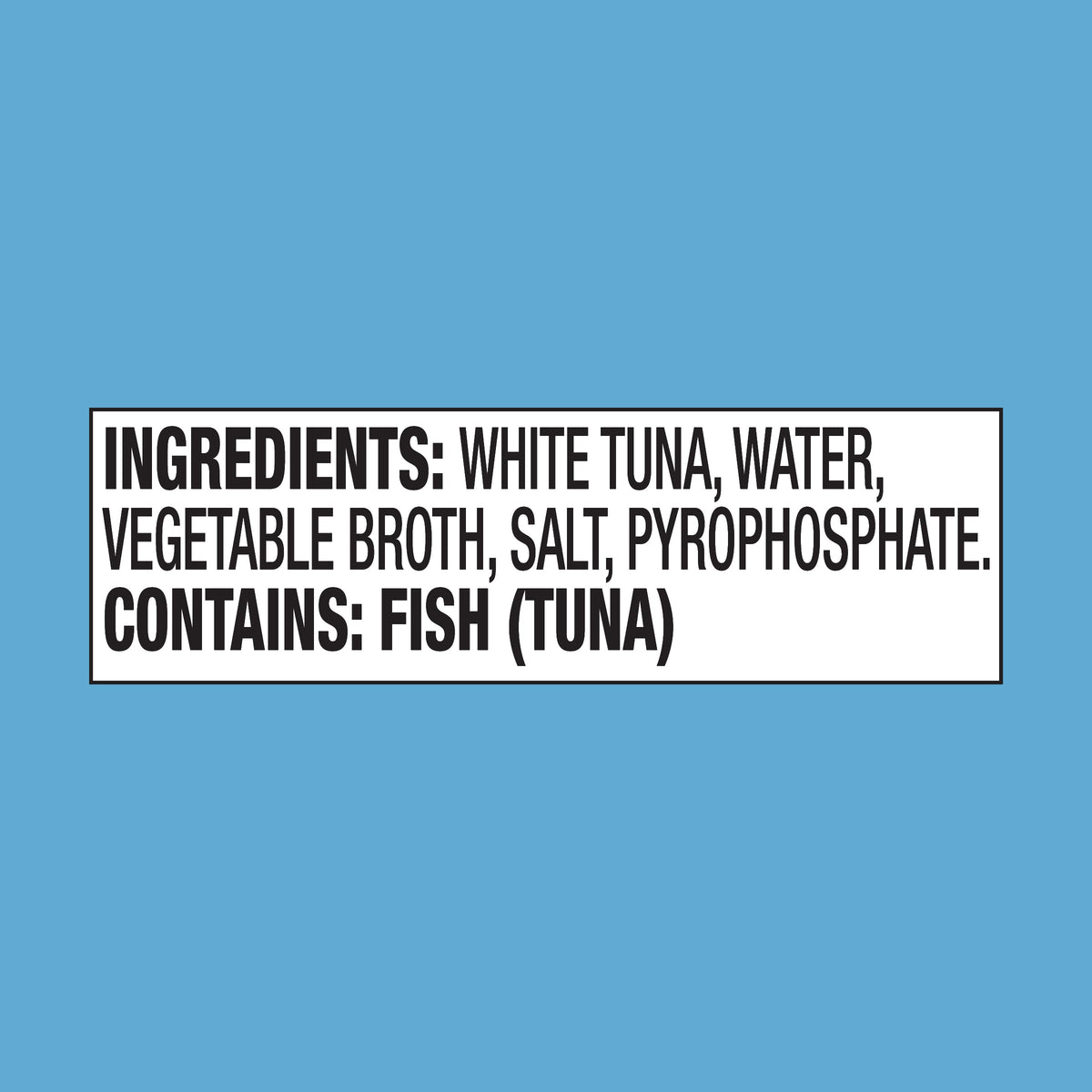 Dolphin-safe StarKist logo on can highlights responsible sourcing.