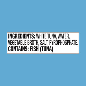 Dolphin-safe StarKist logo on can highlights responsible sourcing.