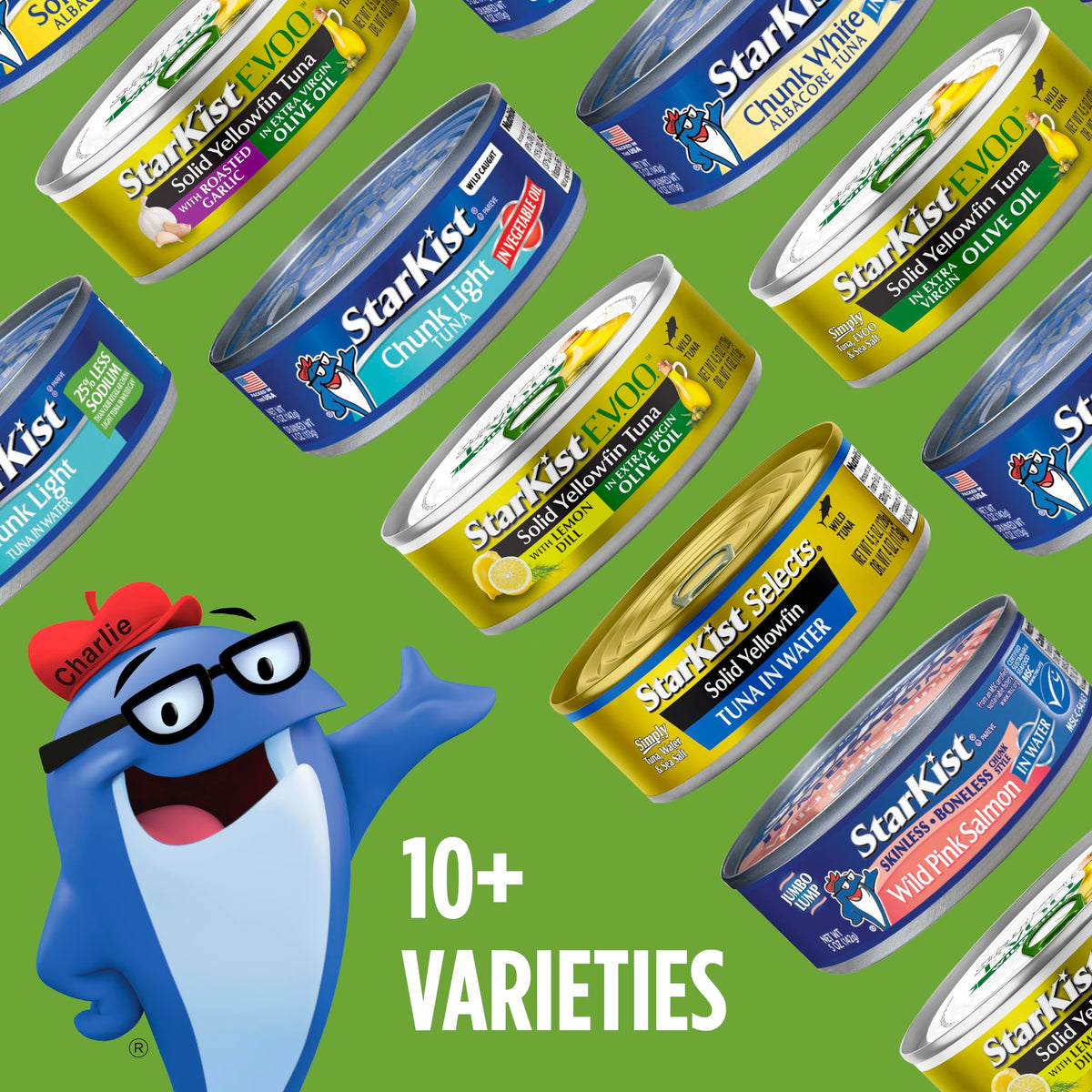 StarKist E.V.O.O. Yellowfin tuna 12-pack, pantry-ready for meals