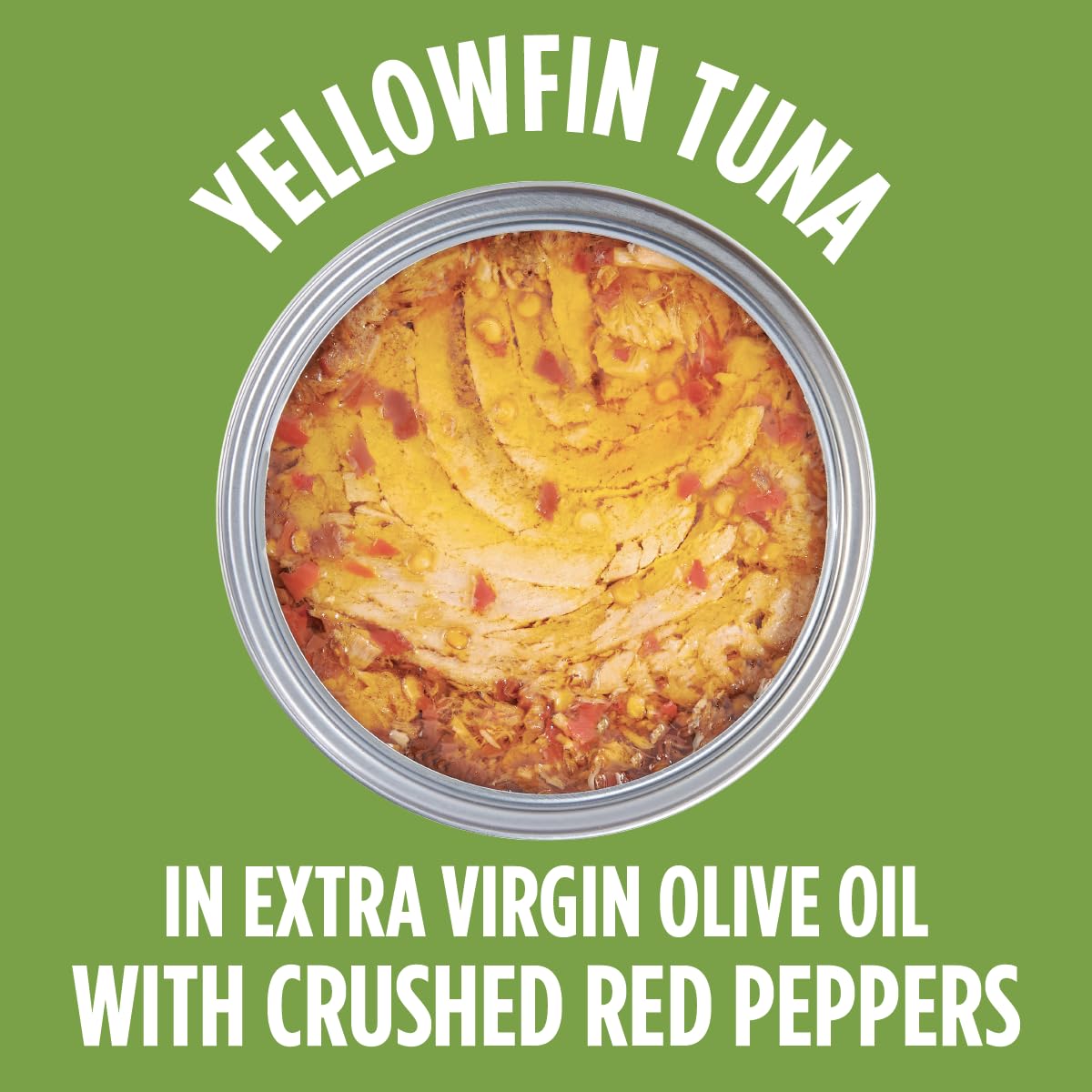 StarKist yellowfin tuna can label close-up showing wild-caught sourcing flavor.