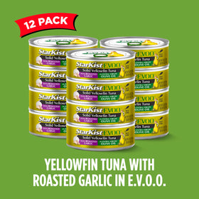 StarKist E.V.O.O. Yellowfin tuna in olive oil bottle, perfect for dressings