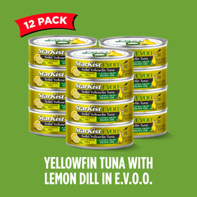StarKist E.V.O.O. tuna on salad adds bright citrus flavor and protein