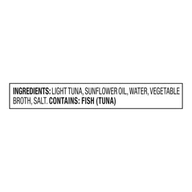 StarKist Light Tuna in Sunflower Oil pouch protein boost option