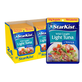 StarKist Light Tuna in Water pouch, salad-ready with protein boost