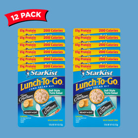 StarKist lunch-to-go tuna salad kit with crackers for on-the-go lunch