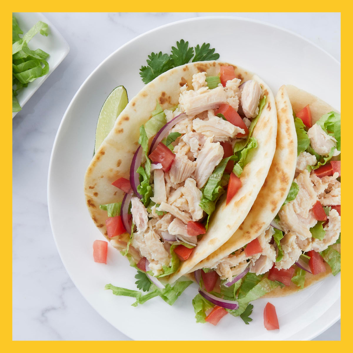 Starkist Premium White Chicken pouch delivers 28 g protein per serving for meals.