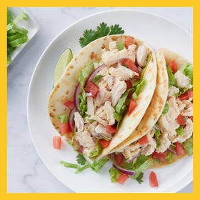 Starkist Premium White Chicken pouch delivers 28 g protein per serving for meals.