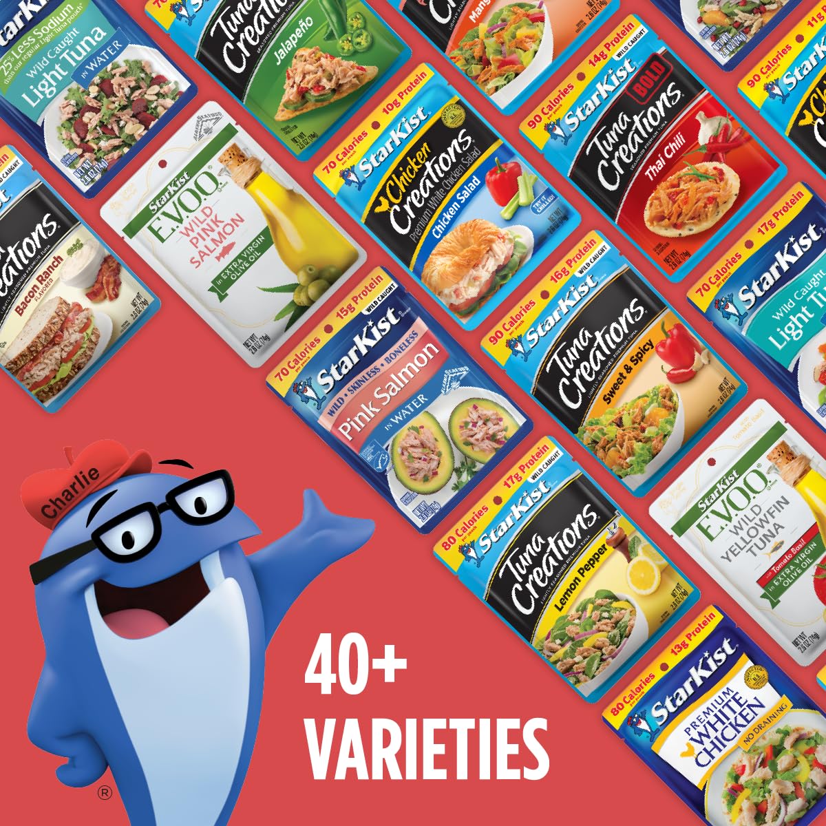 StarKist Beef Creations provides 9 g protein per pouch.
