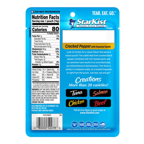StarKist Ready-to-Eat Tuna Pouch for on-the-go meals.