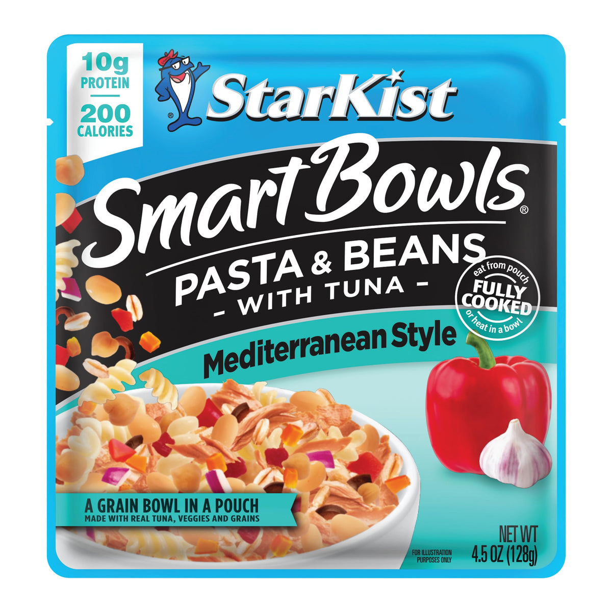 StarKist Smart Bowls tuna pouch ready-to-eat for on-the-go lunches.