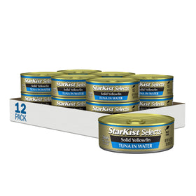 StarKist Solid Yellowfin Tuna in Water can shown for quick high-protein meals