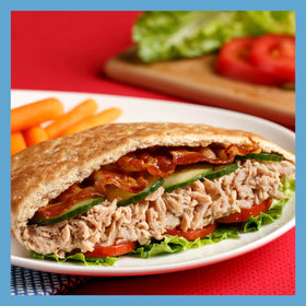 StarKist Bacon Ranch tuna pouch packaging highlights 14g protein per serving.