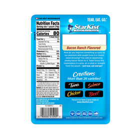 StarKist Tuna Creations Bacon Ranch on a bowl for a protein-packed lunch.