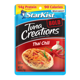 StarKist Bold Thai Chili tuna 2.6 oz portion ideal for meal prep.