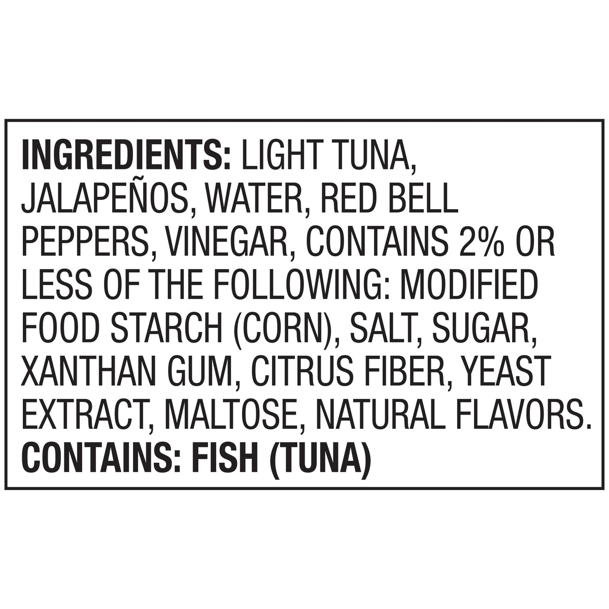 StarKist Tuna Creations Bold Jalapeño as a travel-friendly snack