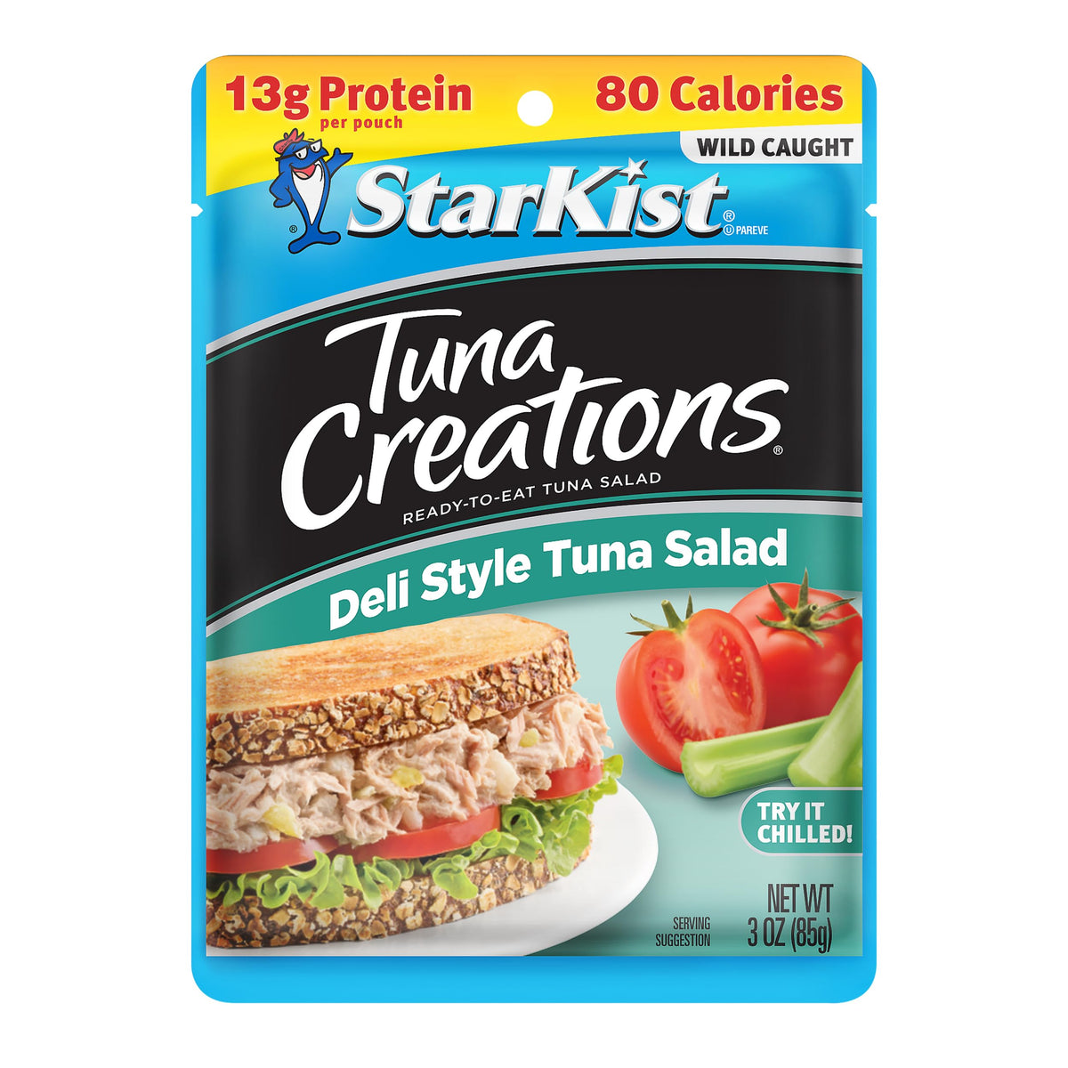 StarKist Tuna Creations Deli Style ready-to-eat pouch for grab-and-go meals