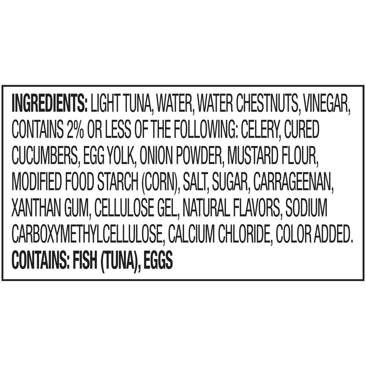 StarKist tuna pouch as a travel-friendly, quick snack