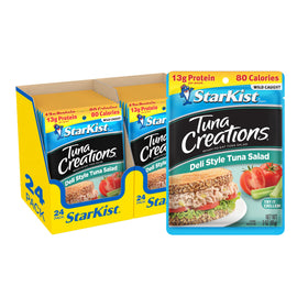 StarKist Deli Style tuna salad pouch ready to eat anywhere