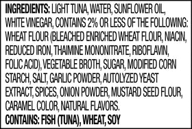 Display of a 24-pack StarKist Tuna Creations Herb & Garlic