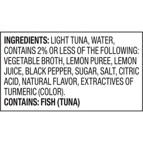 StarKist Tuna Creations Lemon Pepper for a quick protein boost