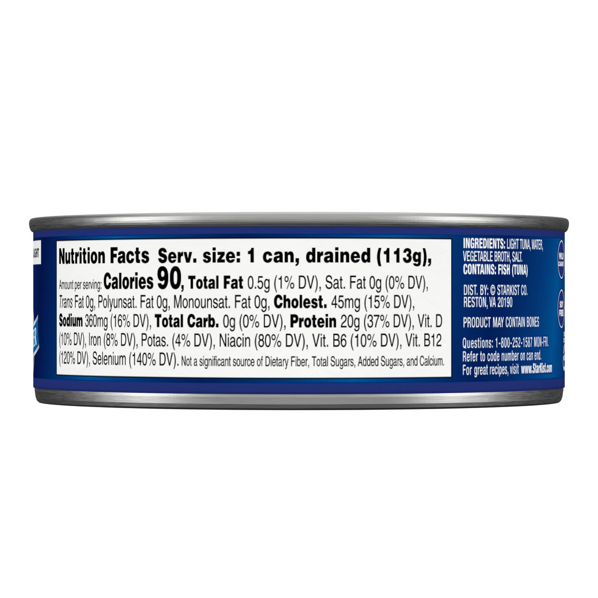 StarKist tuna in water added to salads for quick, protein-rich meals.