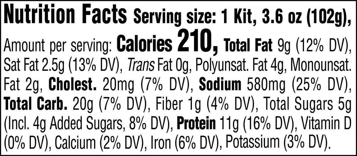 StarKist 12-pack display of ready-to-eat tuna salads for easy stocking