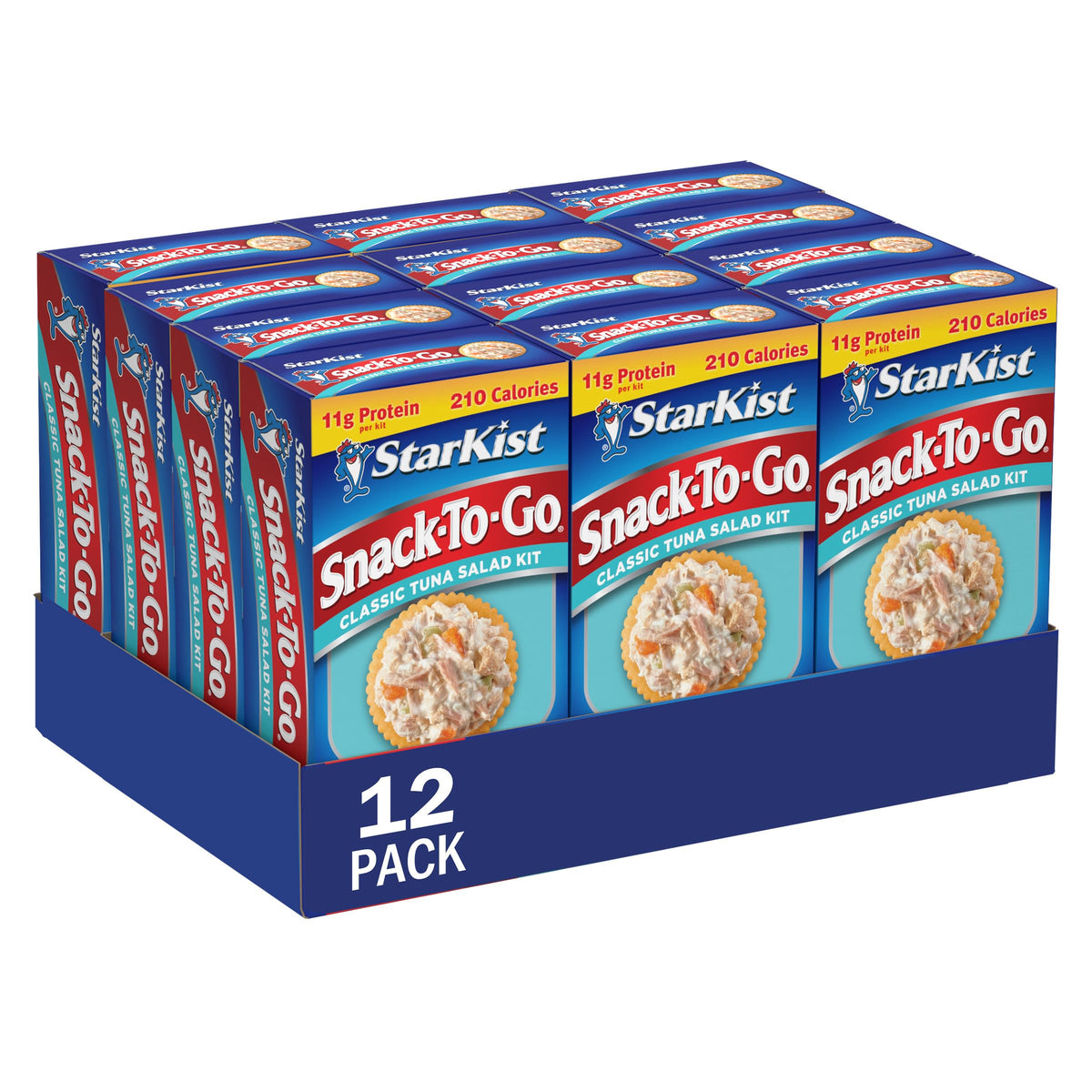 StarKist tuna salad Original Deli Style can with serving spoon, protein-packed and convenient