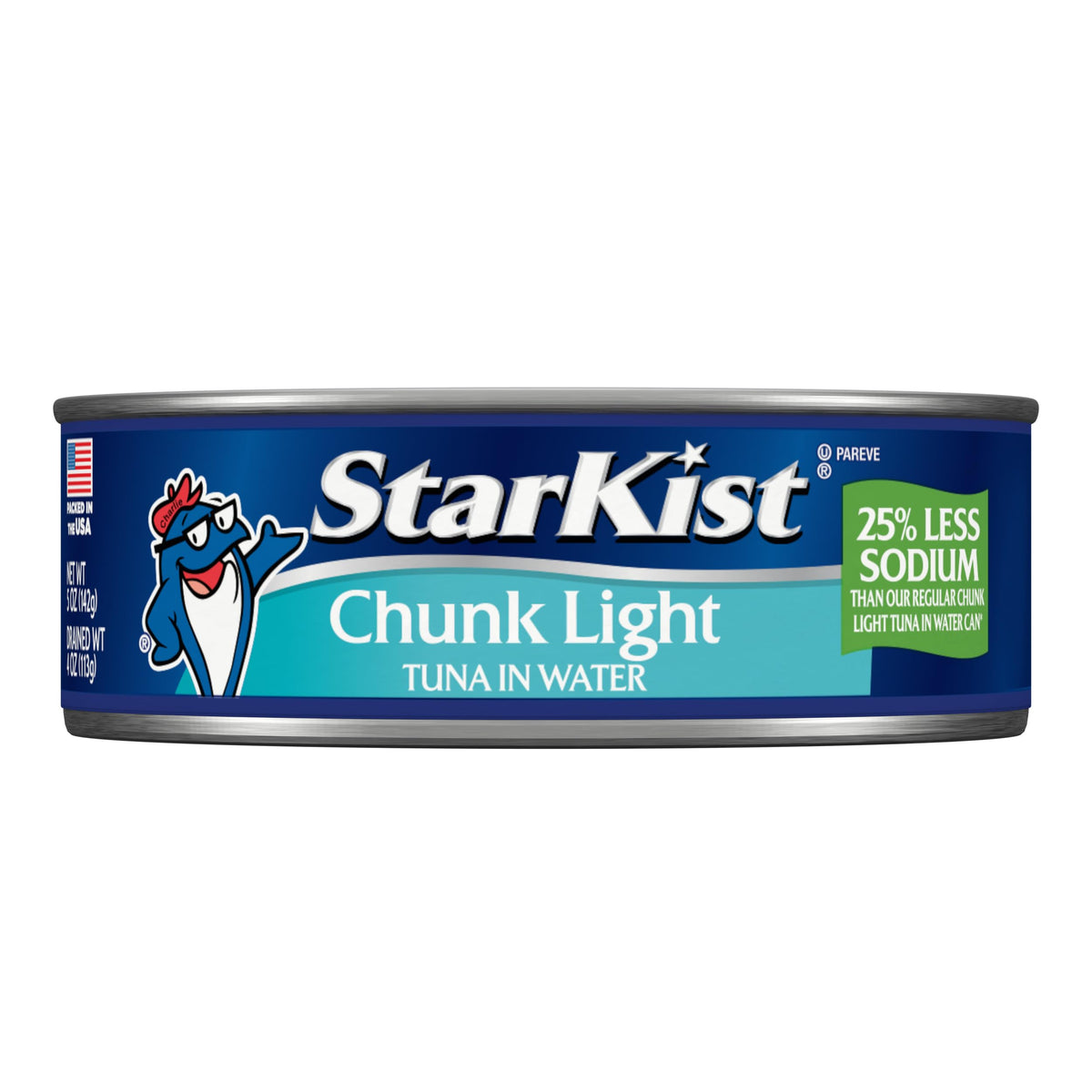 StarKist wild caught chunk light tuna ready to mix into salads.