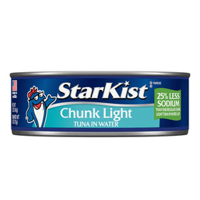 StarKist wild caught chunk light tuna ready to mix into salads.