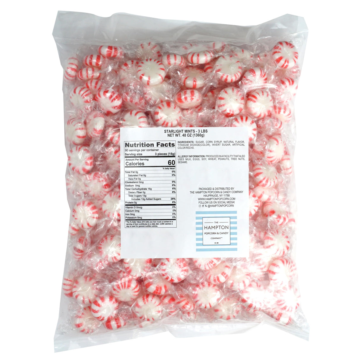 Starlight Mint red and white swirl pack, ideal for stockings and gifts.