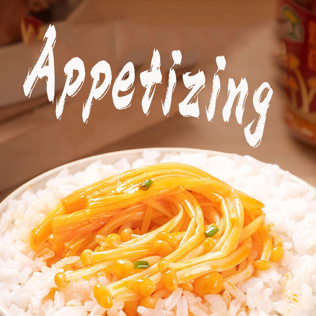 STARTZYK Enoki Mushrooms stored at room temperature, convenient pantry staple.