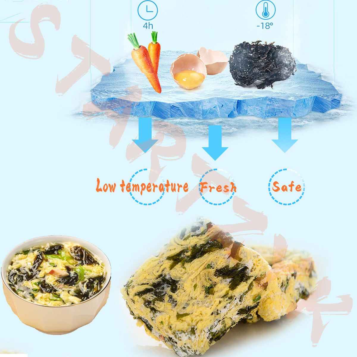 STARTZYK Seaweed Egg Drop Soup – mineral-rich, easy lunch option