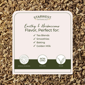 Starwest Botanicals ashwagandha root with kosher certification, trusted processing quality.