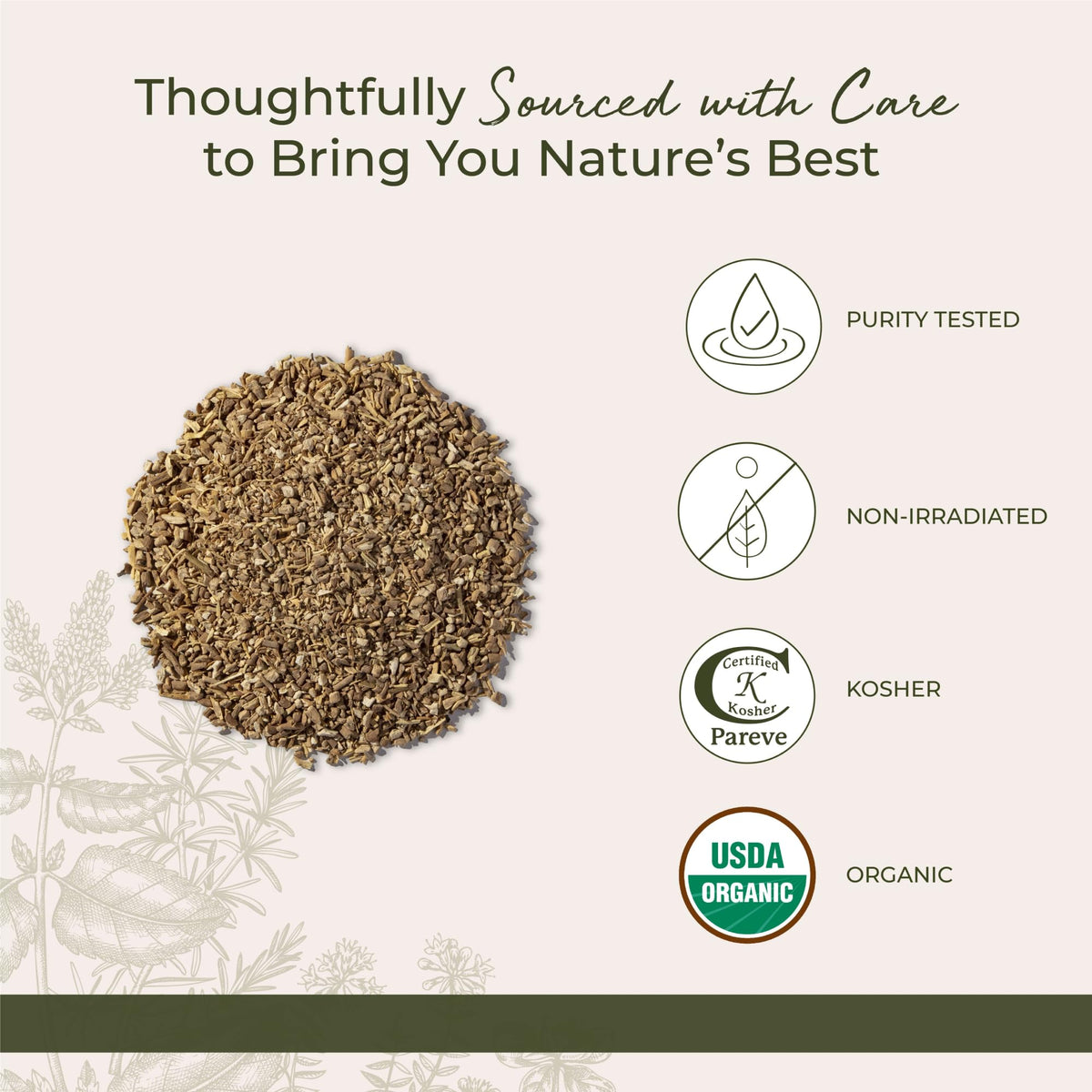 Starwest Botanicals ashwagandha root, organic-certified, offers a naturally sourced option.