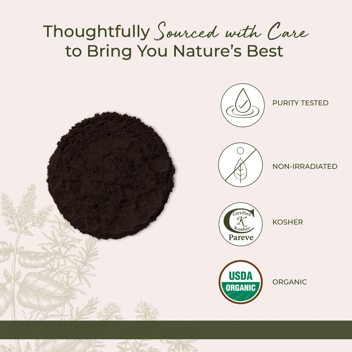 Starwest Botanicals Walnut Hull Powder adds a subtle bitter-nutty note to baked goods.