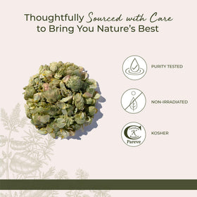 Starwest Botanicals hops flowers add nuanced flavor to sauces and desserts