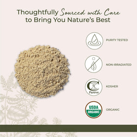 Starwest Botanicals ginger powder delivers subtle heat for baked goods.