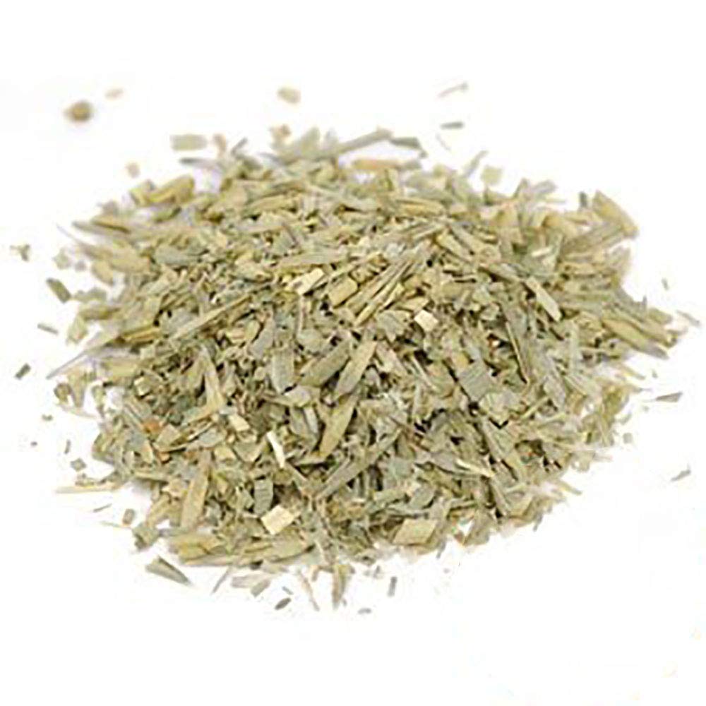 Starwest Botanicals oatstraw loose tea in cut & sifted form, ideal for a gentle herbal infusion.