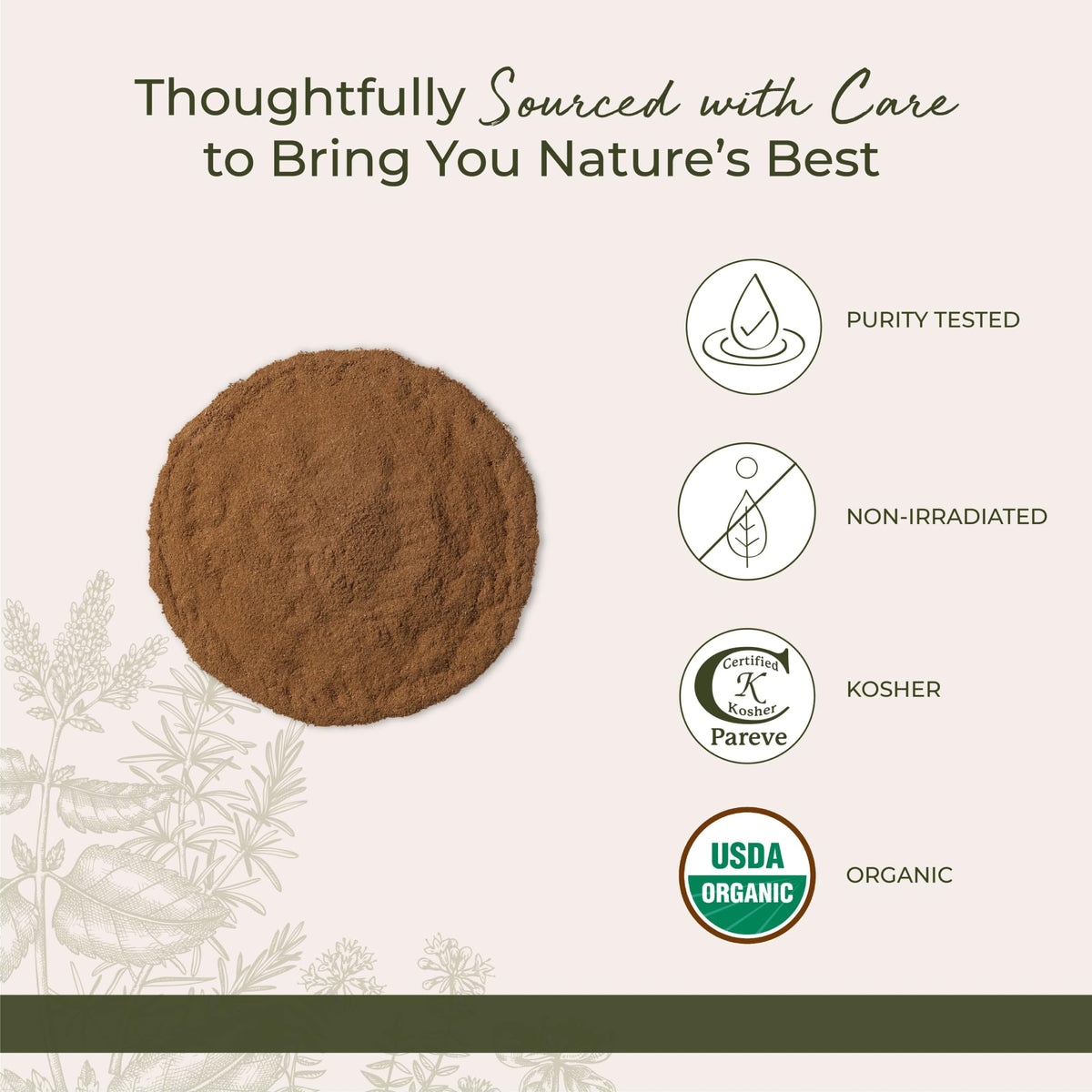 Starwest Botanicals Organic Ceylon cinnamon powder ready for cookies and muffins.