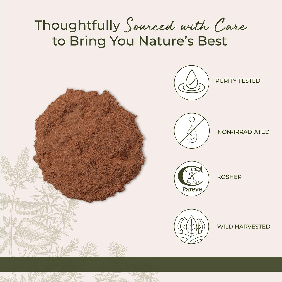 Starwest Cat's Claw Bark Powder in a smoothie for depth